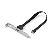 Lindy Equerre de Slot Un Port USB 3.1 Gen 2 Type C 33118