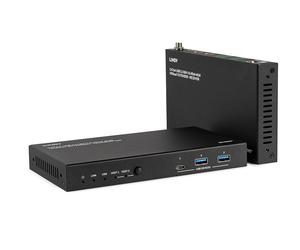Lindy Extender Cat.6A HDBaseT 2 hôtes USB 3.2 Gen 1 & HDMI 4K60