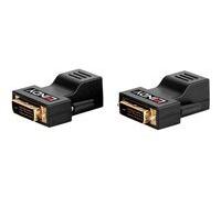 LINDY Extender CAT5e/6 DVI Extender - rallonge vidéo