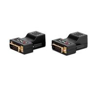 LINDY Extender CAT5e/6 DVI Extender - Rallonge vidéo - RJ-45 / DVI numérique 24+1 broches - jusqu'à 70 m
