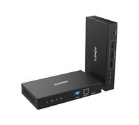 LINDY - Extender fibre optique HDMI 4K60 KVM USB 2.0, RS-232 et IR de 5km