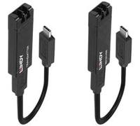 Lindy "Extender Fibre Optique USB 3.2 Type C, 100m, Câble d''extension"