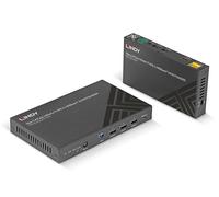 Lindy Extender KVM Cat.6A HDMI 4K60 & Type C HDBaseT 3.0, 70m