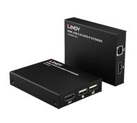 Lindy - Kit prolongateur - HDMI, KVM & IR sur IP - noir
