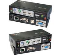 Lindy Extendeur KVM Combo Cat.5 300, Switch KVM