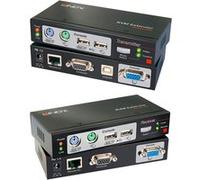 LINDY Cat.5 KVM Extender Combo 300 Extendeur KVM câble réseau RJ45 300 m