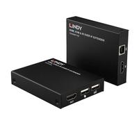 LINDY - Extenseur vidéo/audio/infrarouge/KVM - 10Mb LAN - plus de CAT 6 - USB - jusqu'à 150 m