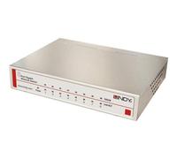 Lindy 25045 commutateur réseau Géré Gigabit Ethernet (10/100/1000) Connexion Ethernet, supportant l'alimentation via ce port (PoE) Argent