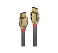 LINDY Câble HDMI Ultra High Speed Gold Line 8K UHD avec Ethernet 5 m Gris