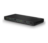 LINDY Commutateur HDMI 2.0 (18G) 4 ports – 4K 3840×2160 avec audio