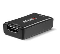 LINDY HDMI 2.0 18G UHD/HDR Repeater/Extender - Prolongateur audio/vidéo - HDMI - HDMI de 19 broches de type A / HDMI de 19 broches de type A - jusqu'à 40 m