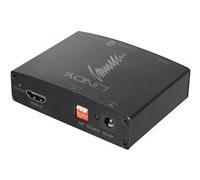 Lindy HDMI 4K Audio Extractor with bypass - extracteur de signal audio HDMI