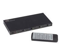Lindy HDMI 4K UHD 4x4 Matrix - commutateur vidéo/audio