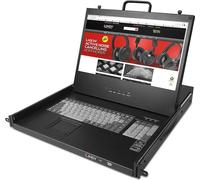 Lindy HDMI DP & VGA KVM LCD 17" Full HD Console - Câbles - Digital/Display/Video