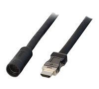 Lindy HDMI Fly Lead for In-Wall Cable Run - câble adaptateur - 25 cm