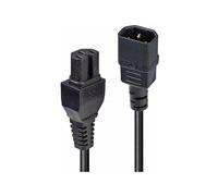 Lindy Hot Condition Type - rallonge de câble d'alimentation - IEC 60320 C14 pour IEC 60320 C15 - 2 m