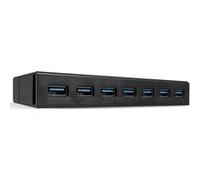 Lindy 43228 hub & concentrateur USB 3.2 Gen 1 (3.1 Gen 1) Type-A 5000 Mbit/s Noir
