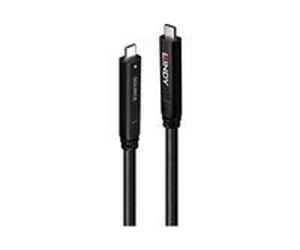 Lindy Hybrid - Câble USB de type-C - 24 pin USB-C pour 24 pin USB-C - 8 m