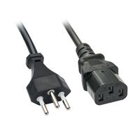 Lindy 30418 câble électrique Noir 3 m Coupleur C13