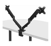 LINDY Dual Mount Desktop Gas Spring Arm - Black