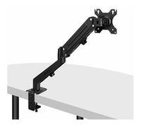 Lindy - Kit de montage (bras de moniteur à ressort à gaz) - pour Écran LCD - simple - aluminium, plastique - noir - Taille d'écran : 17"-27" - montrable sur bureau