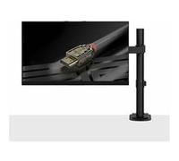 Lindy - Kit de montage (support) - ajustable - pour Écran LCD - simple - aluminium, plastique - noir - Taille d'écran : 13"-32" - montrable sur bureau