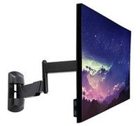 Lindy - Kit de montage (support mural) - pour Écran LCD - réglable, simple - boîtier en aluminium, plastique - noir - Taille d'écran : 10"-26"