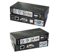 LINDY Cat.5 KVM Extender Combo 300 Extendeur KVM câble réseau RJ45 300 m