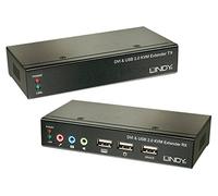Lindy Kit extender KVM Cat.6 Classic DVI USB audio, 50m