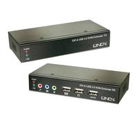 Lindy Kit d'extension KVM Cat.6 Classic DVI, USB, audio 50 m