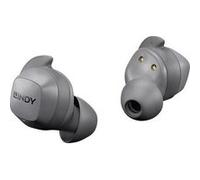 Lindy LE400W - Écouteurs sans fil avec micro - intra-auriculaire - Bluetooth - noir Noir G