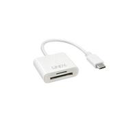 Lindy 43185 lecteur de carte mémoire USB 3.2 Gen 1 (3.1 Gen 1) Type-C Blanc