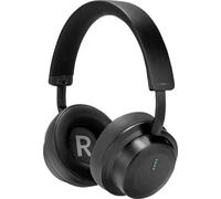 LINDY LH900XW Casque supra-auriculaire sans fil noir Noise Cancelling micro-casque, volume réglable, coques pivotantes