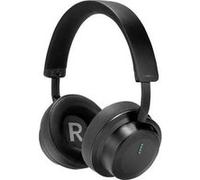LINDY LH900XW Casque supra-auriculaire sans fil noir Noise Cancelling micro-casque, volume réglable, coques pivotantes