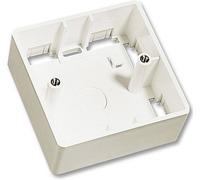 LINDY LINDY AufputzrahmenWanddose 1fach UK cadre en saillie blanc