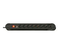 Lindy Mains 8 way gang socket with on/off Switch 3500W with overvoltage protection