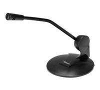 Lindy Microphone de bureau 20440 – Jack 3,5 mm – Noir
