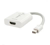 LINDY Mini DisplayPort 1.2 to HDMI 4K 60 Hz Active Adapter Converter - White