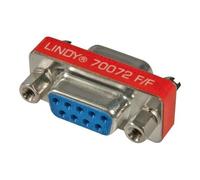 Lindy Mini Gender Changer - Changeur de genre - DB-9 (F) pour DB-9 (F)