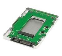 Lindy mSATA SSD to 2,5" HDD - Adaptateur pour baie de stockage - 2,5 pouces vers mSATA G