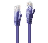 LINDY Network Cable 0.5m Purple
