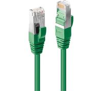LINDY Patchkabel Cat.6A S/FTP LSZH, grün 0.3m