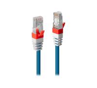 LINDY Patchkabel Cat6(A) SSTP / S/FTP PIMF blau 1.00m 10Gbit