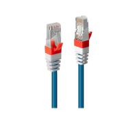LINDY Patchkabel Cat6(A) SSTP / S/FTP PIMF blau 2.00m 10Gbit