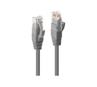LINDY Patchkabel Cat6 UTP Premium grau 2.00m