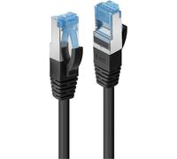 LINDY Patchkabel Cat6A S/FTP PIMF TPE schwarz 0.30m