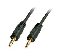 Lindy Premium - Câble audio - mini-phone stereo 3.5 mm mâle pour mini-phone stereo 3.5 mm mâle - 10 m - blindé - noir - moulé