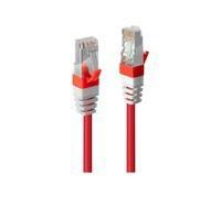 Lindy Premium cordon de raccordement - 50 cm - rouge