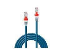 Lindy Premium cordon de raccordement - 7.5 m - bleu