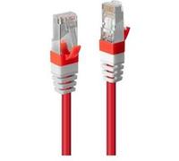LINDY 45387 RJ45 Câble réseau, câble patch CAT 6a S/FTP 3.00 m rouge 1 pc(s)